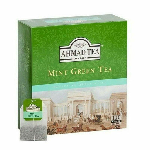 Ahmad Tea Mint Green - Tea Bags (200g) (100 bags) | {{ collection.title }}