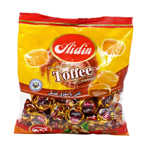 Aidin Centre Filled Toffee with Hazelnut Sweets (150g) | {{ collection.title }}