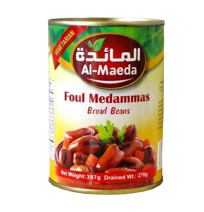 Al Maeda Foul Medammas Broad Beans (397g) - LemonSalt