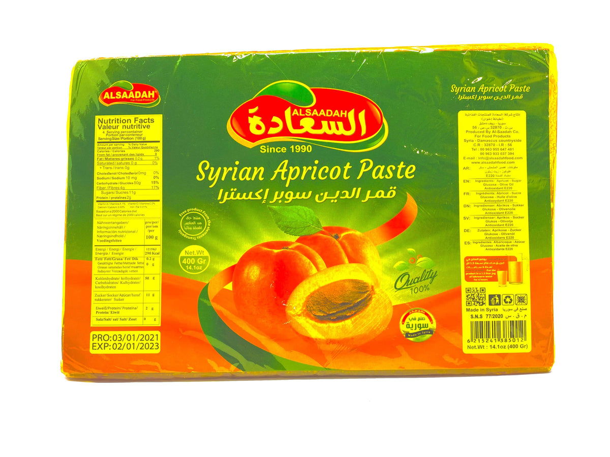Al Saadah Dried Apricot Paste (400g) Confectionery & Desserts Buy