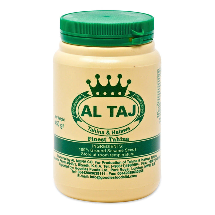 Al Taj Tahini & Halva Spread (450g) | {{ collection.title }}