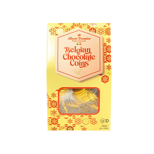 Albert Premier Belgian Chocolate Gold Coins (600g) - LemonSalt