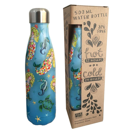 Allen Design Under The Sea Mermaid Water Bottle (500ml) - LemonSalt