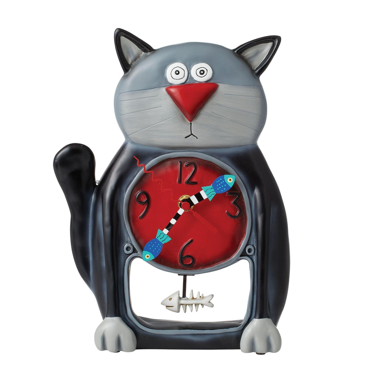 Allen Designs Black Kitty Wall Clock Wall Clock Buy Online UK