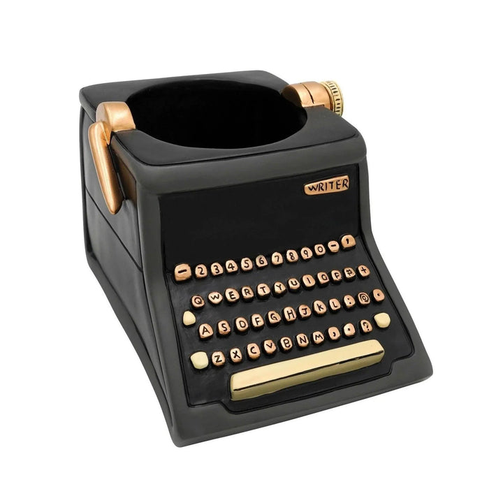 Allen Designs Black Writer Planter 12.5cm