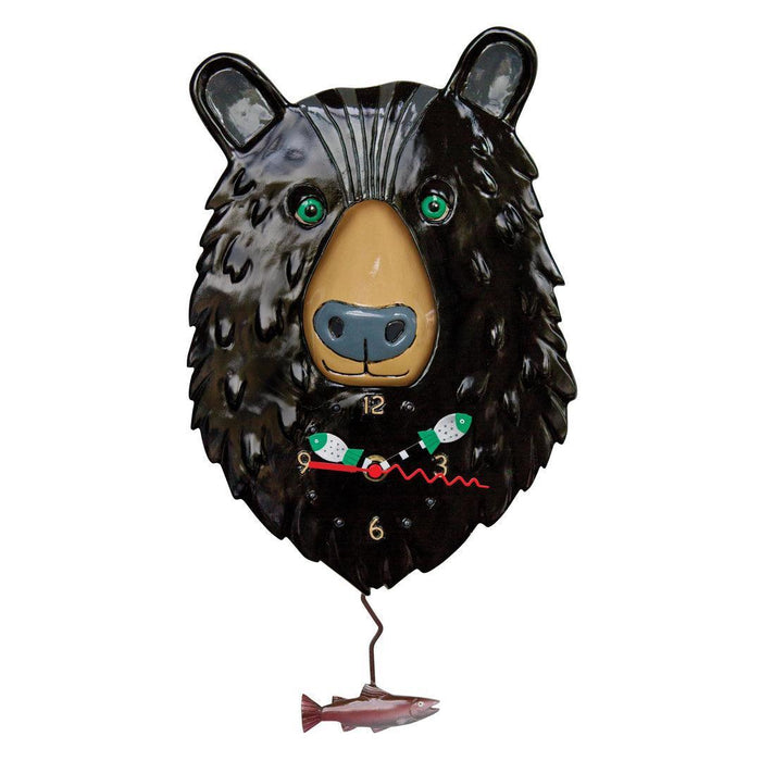 Allen Designs Burly Bear Wall Clock