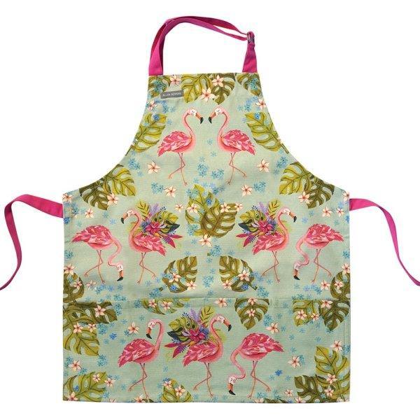 Allen Designs Flamingos Apron (Kids size)
