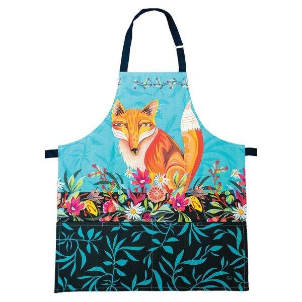 Allen Designs Fox & Flower Apron (Kids size)