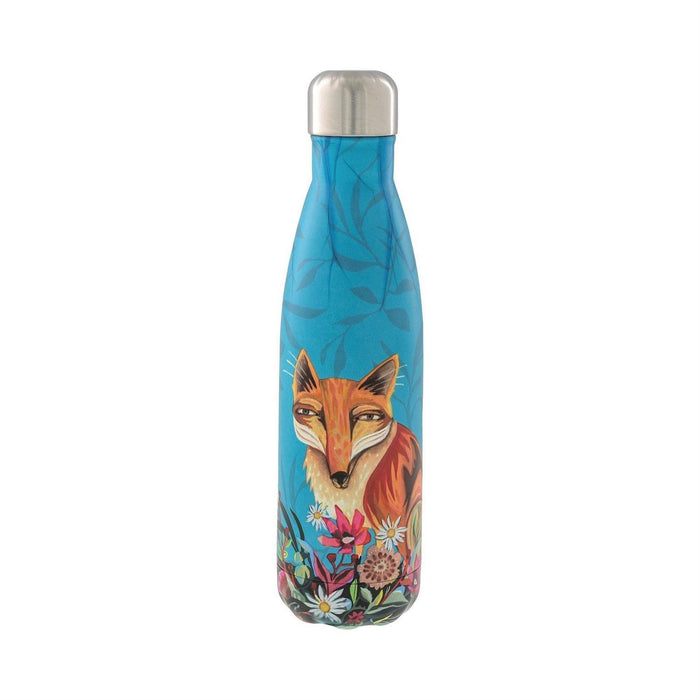 Allen Designs Fox and Flowers Water Bottle (500ml)