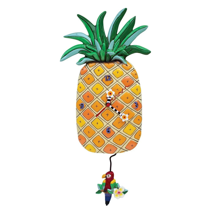 Allen Designs Island Time (Pineapple) Wall Clock