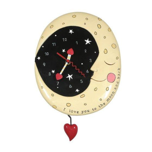 Allen Designs Love You To The Moon And Back Wall Clock | {{ collection.title }}