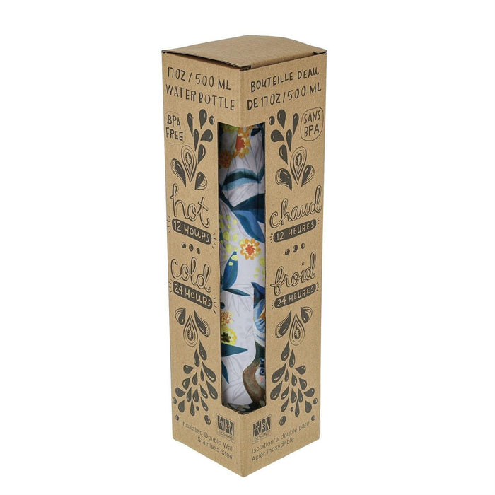 Allen Designs Owl and Owlet Water Bottle (500ml)