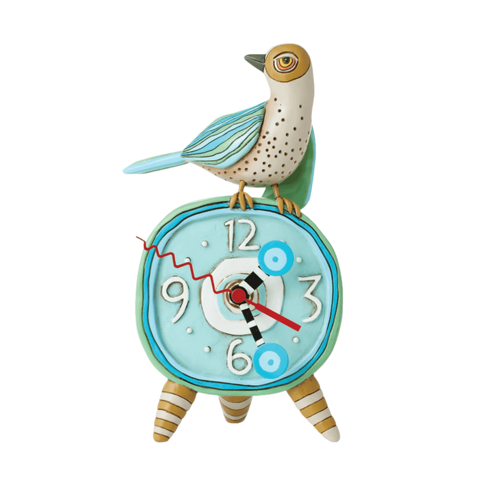 Allen Designs Perched Bird Desk Clock
