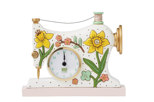 Allen Designs Sewing Machine Desk Clock | {{ collection.title }}