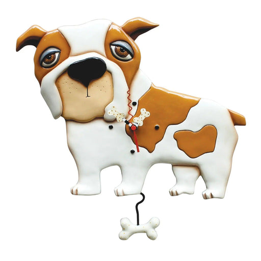 Allen Designs Spike The Dog (Bulldog) Wall Clock | {{ collection.title }}