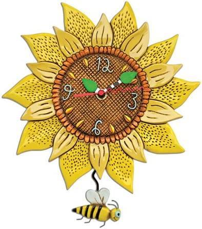 Allen Designs Sunflower Wall Clock - LemonSalt