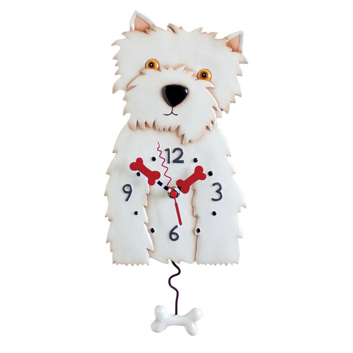 Allen Designs Westin The Westie Wall Clock - LemonSalt