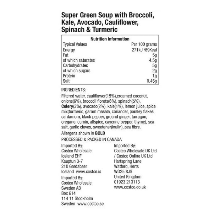 Allen Family Foods Classic Super Green Soup (8x411g) - LemonSalt