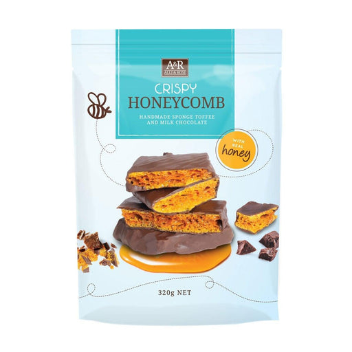 Alli & Rose Crispy Honeycomb Sponge Toffee Milk Chocolate Honey (320g) | {{ collection.title }}
