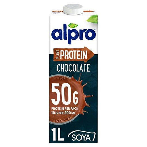 Alpro Plant Protein Chocolate Flavoured Milk (1L) | {{ collection.title }}