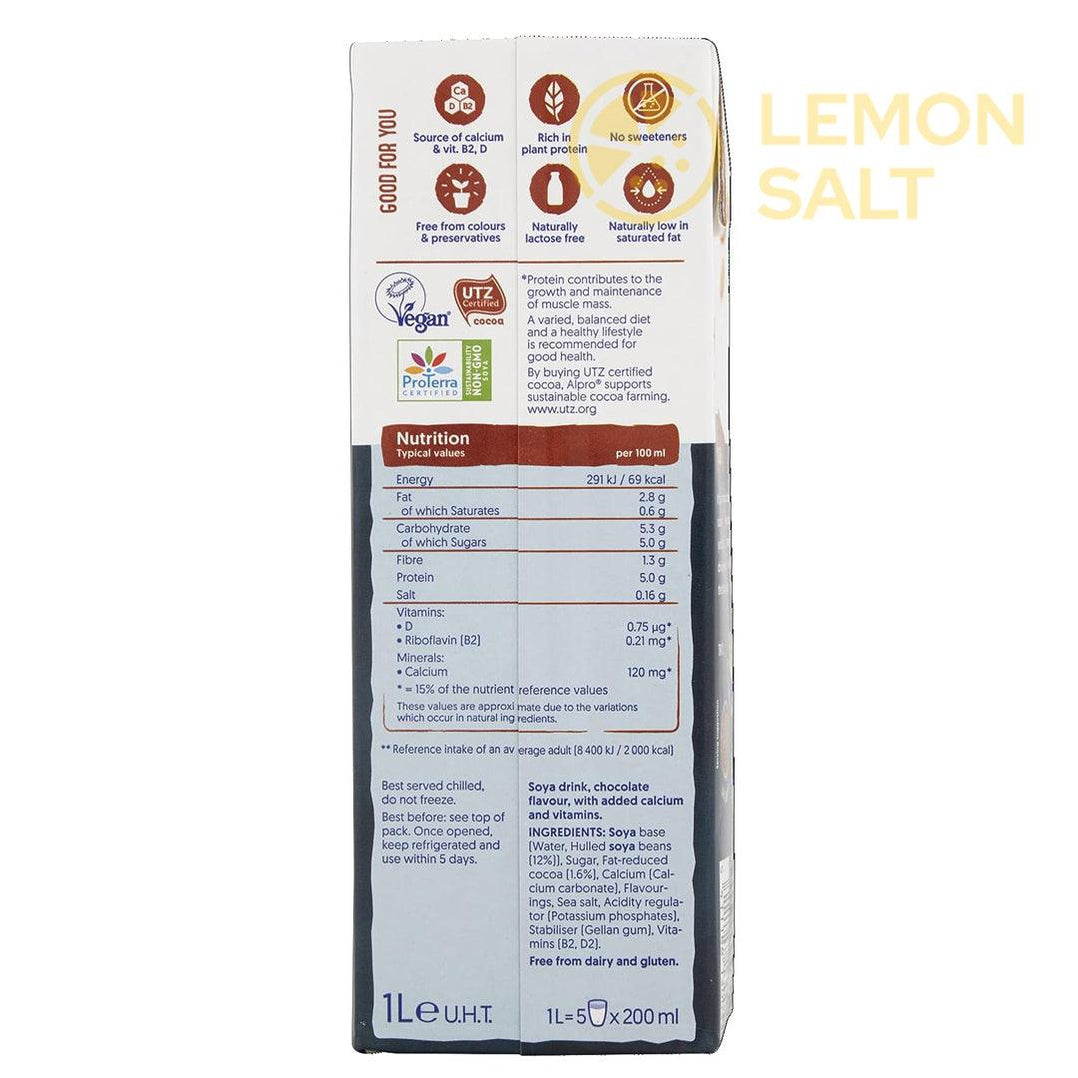 Alpro Plant Protein Chocolate Flavoured Milk (1L) Beverages Buy