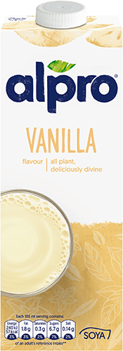 Alpro Vanilla Flavour Soya Milk (1L) | {{ collection.title }}