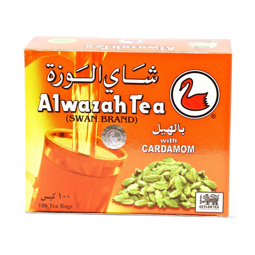Alwazah Tea Cardamom Tea Bags (100) | {{ collection.title }}