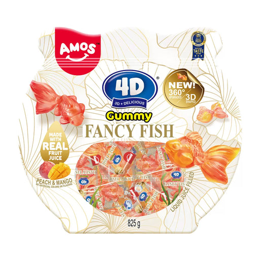 Amos 4D Fancy Fish (825g) - LemonSalt