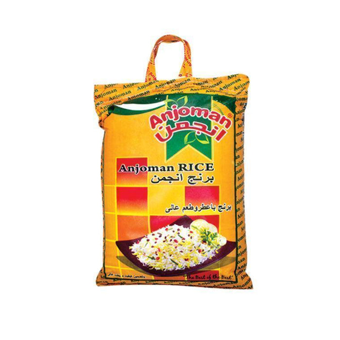Anjoman Basmati Sella Rice (10kg) - LemonSalt