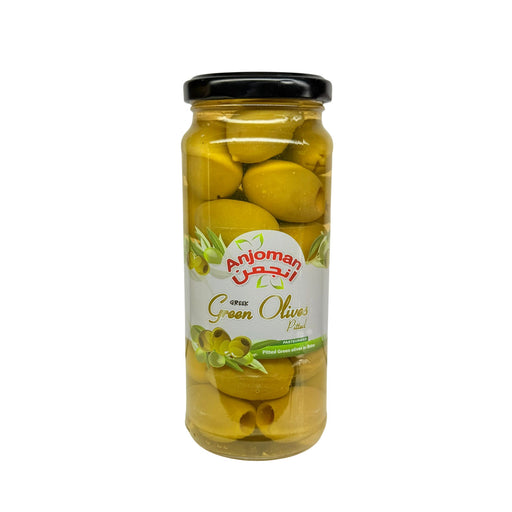 Anjoman Green Pitted Olive (340g) - LemonSalt