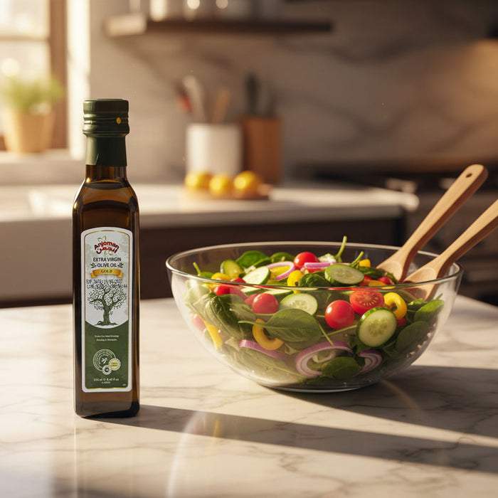 Anjoman Gold Extra Virgin Olive Oil (500ml)