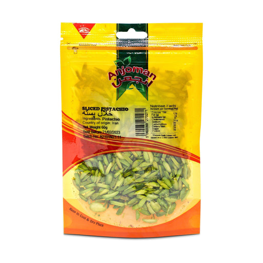 Anjoman Sliced Pistachios (60g) - LemonSalt