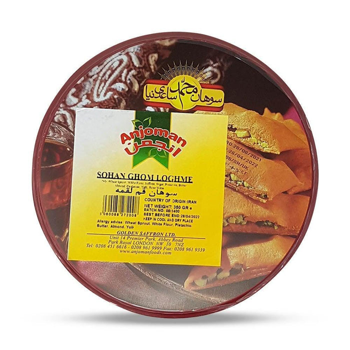 Anjoman Sohan Ghom Loghme Pastry (350g)