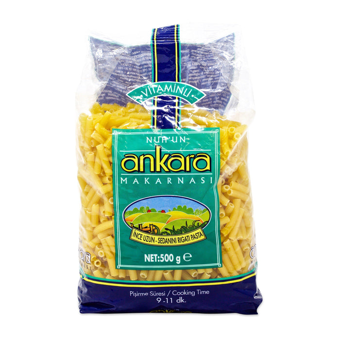 Ankara Makarnasi Sedanini Rigati Pasta (500g) - LemonSalt