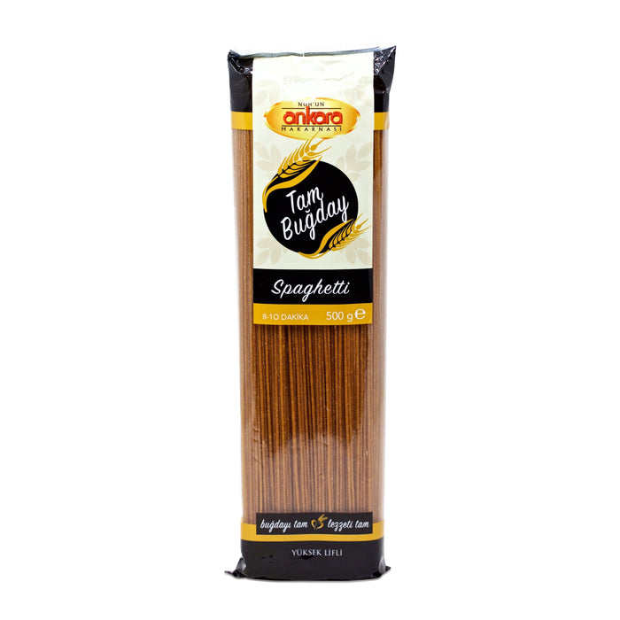 Ankara Makarnasi Whole Wheat Spaghetti (500g) | {{ collection.title }}