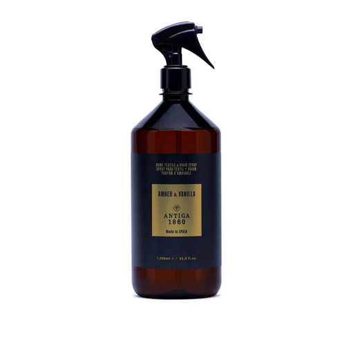 Antiga 1860 - Home Textile & Room Spray - Amber & Vanilla (1L) - LemonSalt