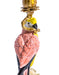 Antiqued Ornate Parrot Candle Holder (33cm) - LemonSalt