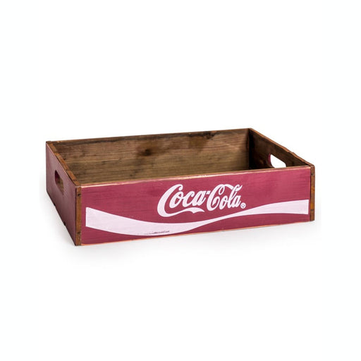 Antiqued Red Cola Wooden Tray (30.5cm) - LemonSalt