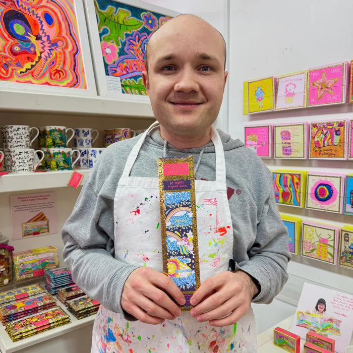 Arthouse Unlimited Be Happy Incense Sticks - Silver Rods - LemonSalt