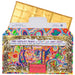 Arthouse Unlimited Dark Chocolate Bar with Orange & Popping Candy pieces - Rhino in Bloom (85g) - LemonSalt