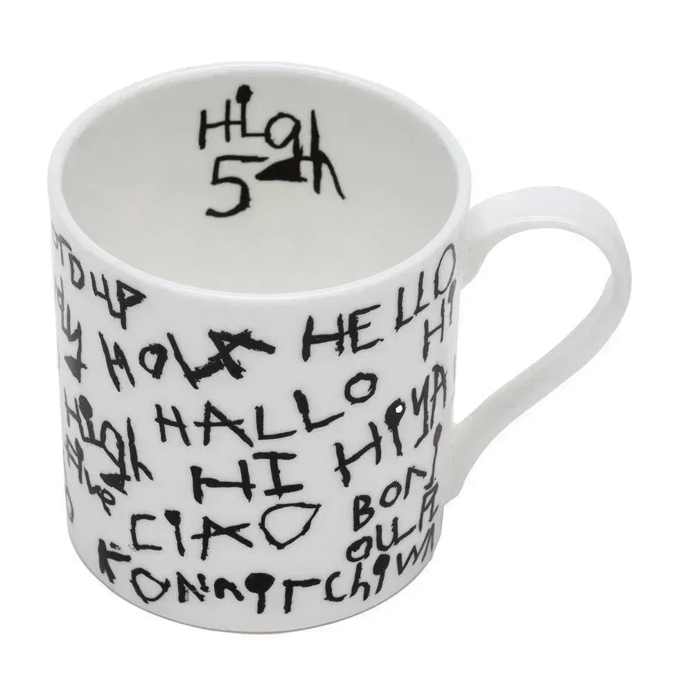 Arthouse Unlimited Fine Bone China Mug - Hello Hello - LemonSalt