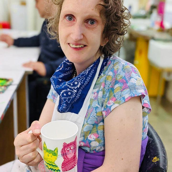 Arthouse Unlimited Fine Bone China Mug - Miaow For Now - LemonSalt