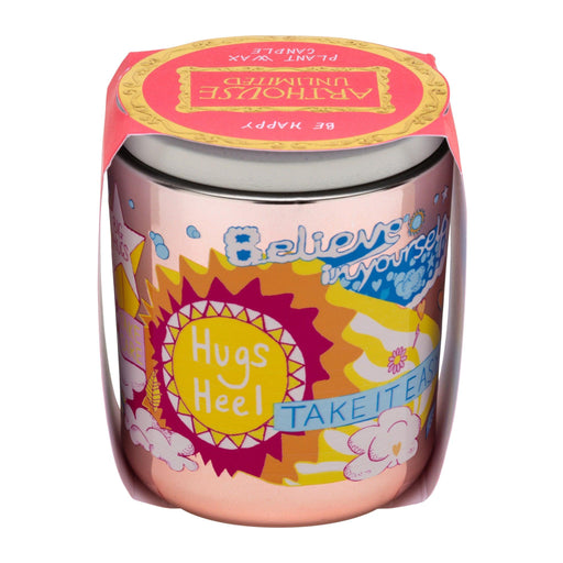 Arthouse Unlimited Wax Candle - Be Happy - LemonSalt