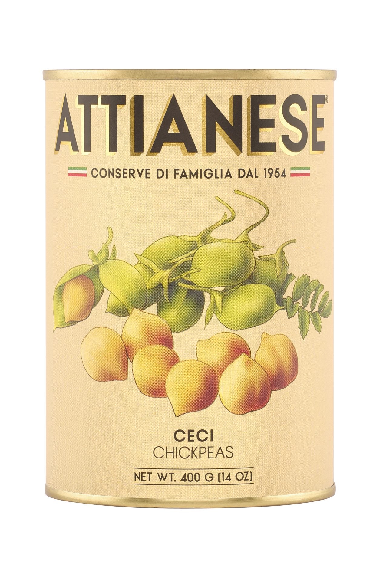 Attianese Chickpeas (400g) - LemonSalt