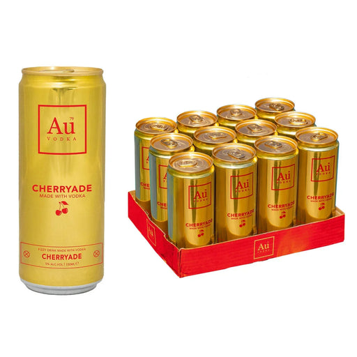 AU Vodka Cherryade - 5% ABV (12x330ml) - LemonSalt