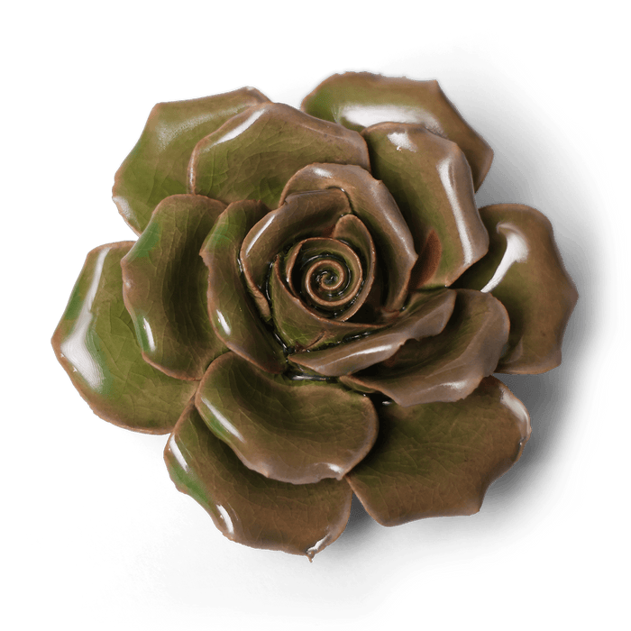 Chive English Garden Ceramic Flower New Rose Green