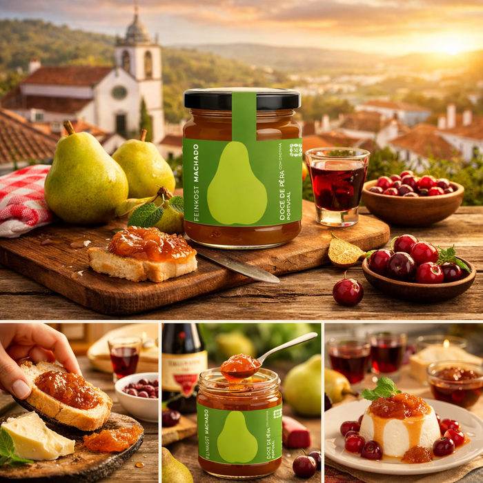 Feinkost Machado Pear Jam with Ginjinha (300g)