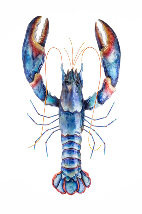 Shoeless Joe Blue Lobster Wall Art - Small