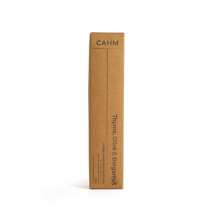 CAHM Thyme, Olive & Bergamot Luxury Diffuser - Black