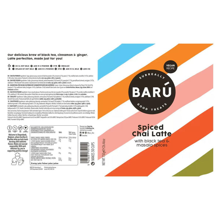 Baru Spiced Chai Latte (750g) - LemonSalt